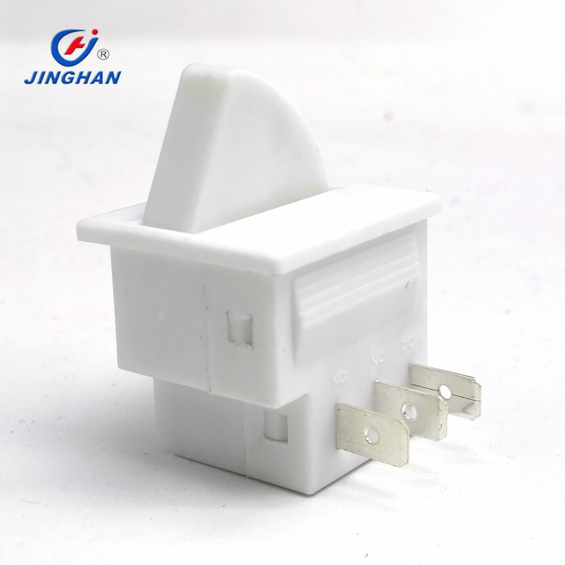 晶瀚 JIANGHAN 冰箱门控开关 消毒柜开关 两脚船型开关 KDN-102