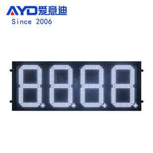�B���̓r�� LED12Ӣ��8888��ɫ�����̓r�����������ˮLED������