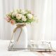 Simulation flower pomegranate rose finished bouquet ins wind home decoration artificial flower wedding scene layout cross-border hot sale