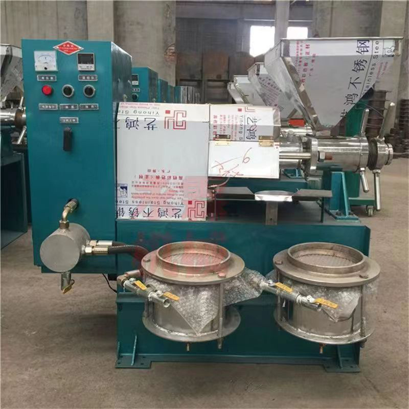 大型商用油茶籽榨油机 全自动冷热两用榨油机 多功能液压芝麻香油