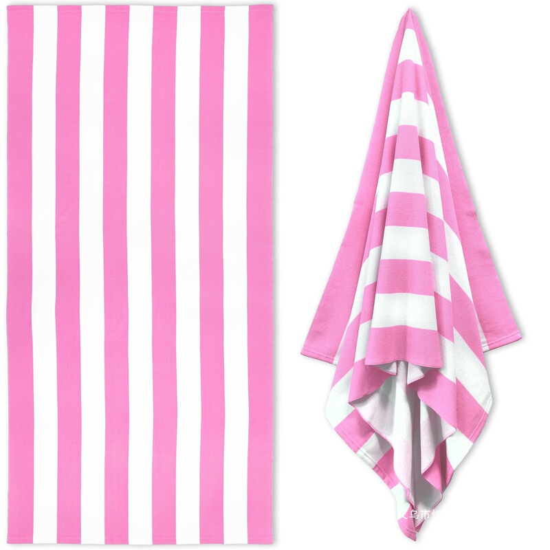 Amazon striped microfiber beach towel, absorbent sports towel, reactive printed quick-dry swimming bath towel for adults Amazon striped microfiber beach towel, absorbent sports towel, reactive printed quick-dry swimming bath towel for adults