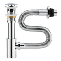 全銅壁横排水器分水器u型隔臭防虫排水管路強排水qiangpa