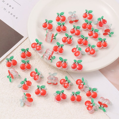 かわいいさくらんぼいちごの小さなクリップ果物のヘアクリップのヘアクリップのヘアクリップのヘアクリップのサイドクリップの前髪クリップの飾り