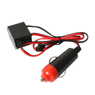 Spot Wholesale Cold Light 12V Cigarette Lighter Driver Car Atmosphere Light El Cold Light Luminous Line Driver