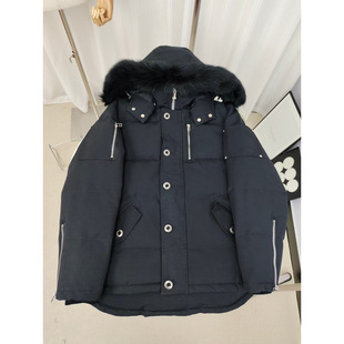 ���� 05/06 Scissors Down Jacket Hooded Fox Fur Collar 3q