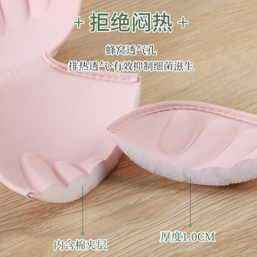 Thickened one-piece women's sports bra sponge breast pad replacement beautiful back padding bra insert wrapped bra cup