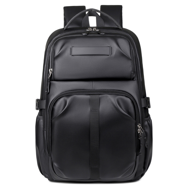 Business Travel Bag, Business Trip, College Student Bag, Laptop Bag, High-End Leather Film Casual Backpack