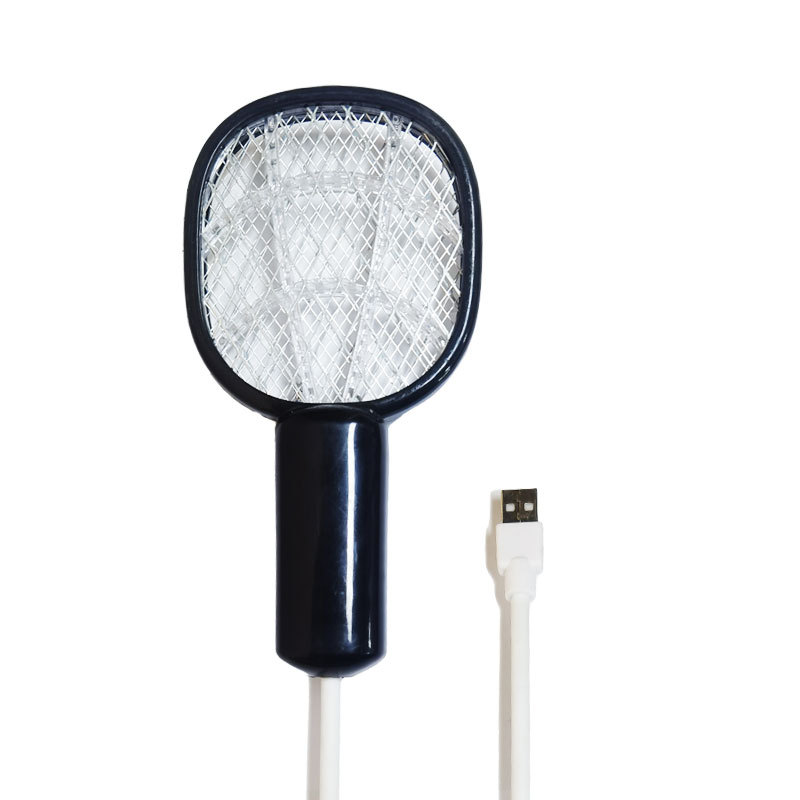 Potente matamoscas eléctrico, un matamoscas recargable y duradero, batería de litio para el hogar, matamoscas y matamoscas