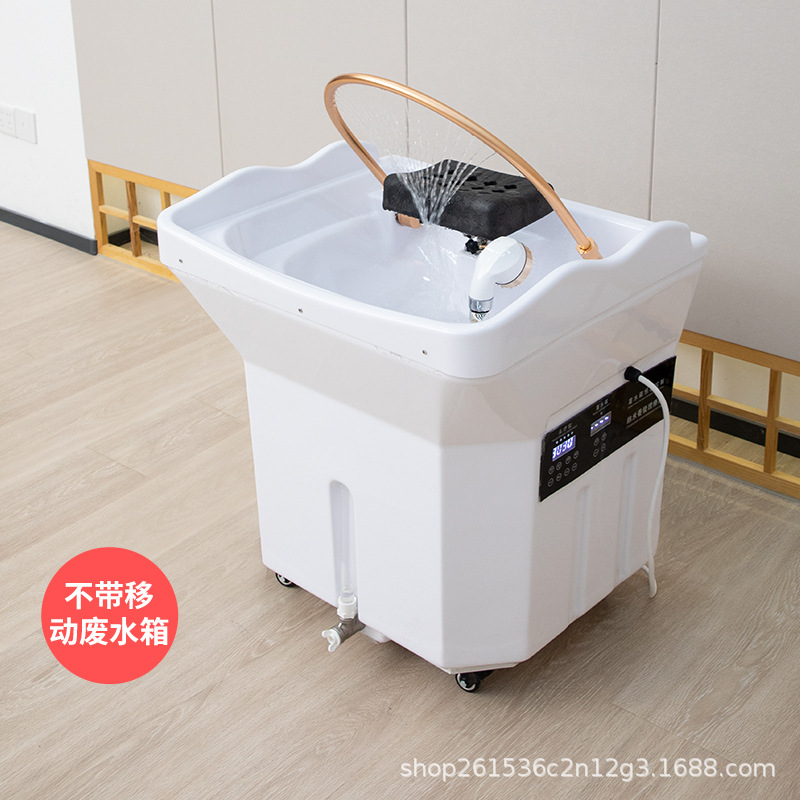 이동식 온도 조절 세면대 + 물 순환 (업그레이드 버전)
