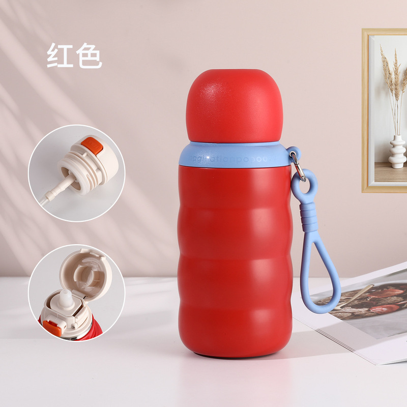 新しい316ステンレス鋼製魔法瓶カップ、見た目も美しい女性用真空ポータブルウォーターカップ、シンプルな家庭用屋外ポータブルカップ|undefined