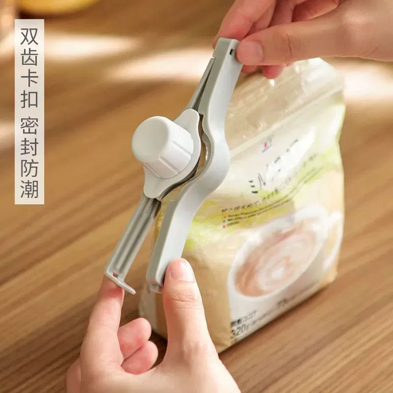 Герметичная сливная насадка, уплотнительный зажим, кухонная приправа, сохранение пищевых продуктов, влагостойкий зажим, пластиковый пакет для закусок, зажим для сухого молока