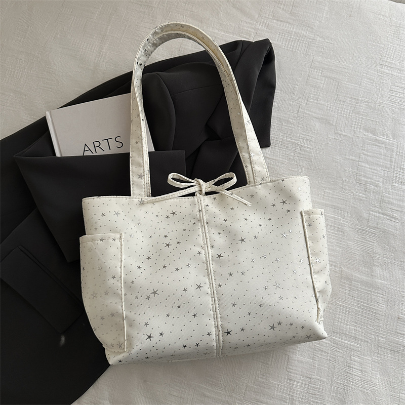 2026 nuevo estilo coreano de impresión de estrellas bolsos de mujer bolsos de gran capacidad de viaje bolsos de hombro de moda bolsos de brazo portátiles