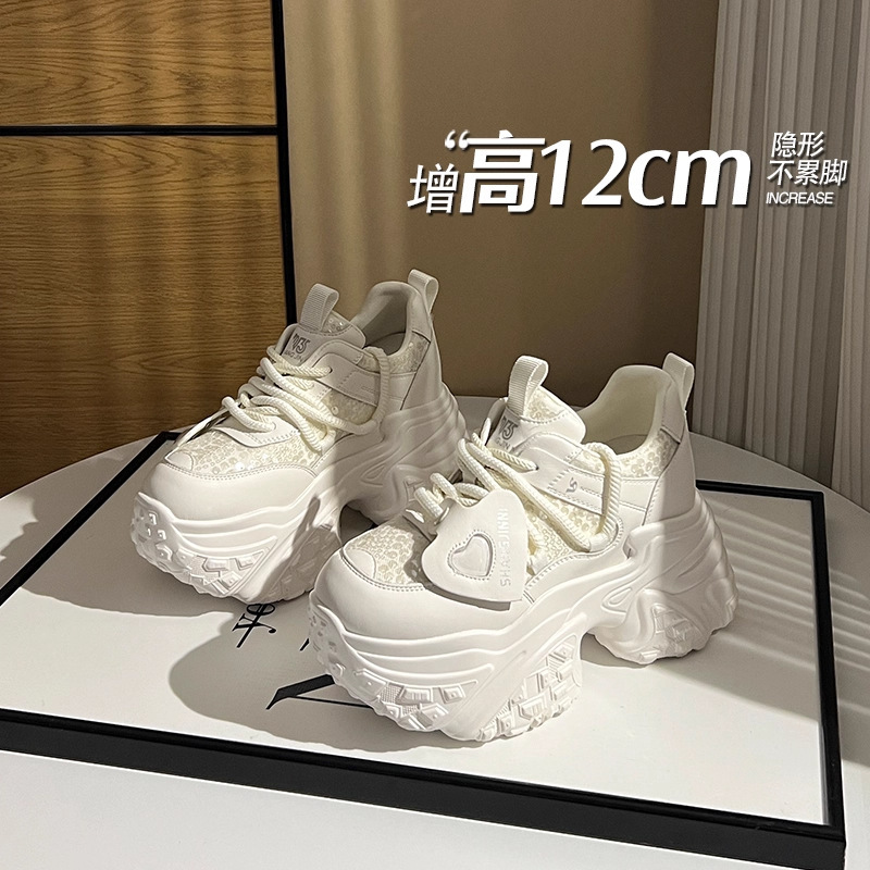 Outdoor Niche Racing Shoes with Inner Heightening Moral Training Shoes for Women 2025 New Mesh Breathable Jogging Casual Sports Shoes Outdoor Niche Racing Shoes with Inner Heightening Moral Training Shoes for Women 2025 New Mesh Breathable Jogging Casual Sports Shoes