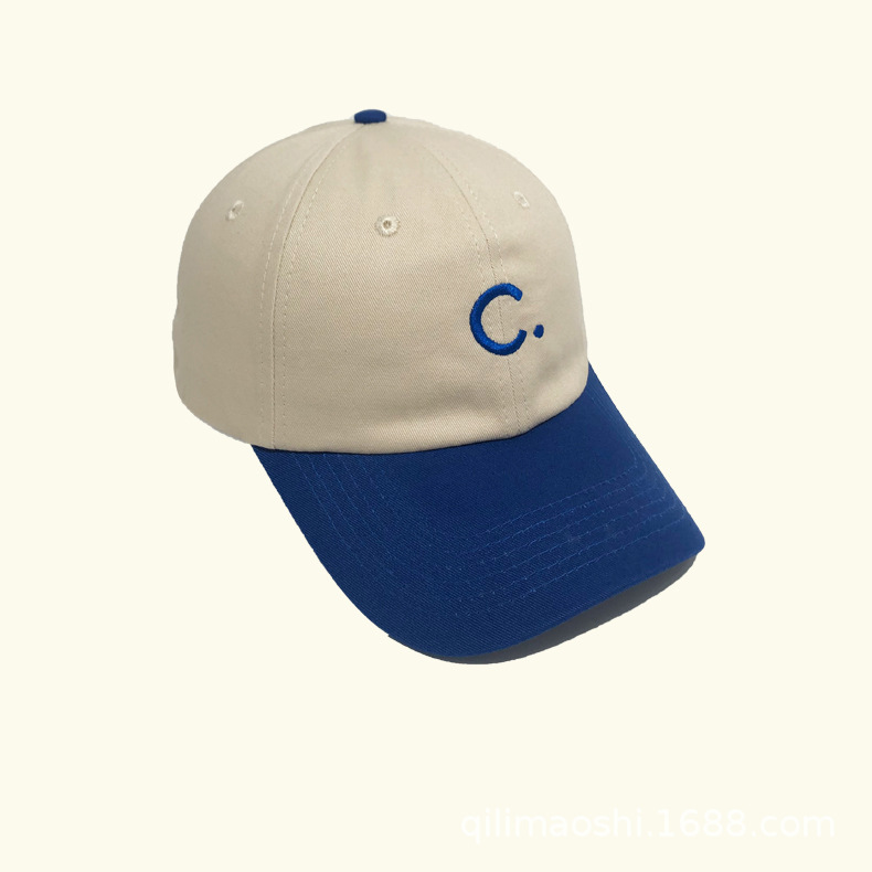 A new Korean InS-style summer baseball cap for both men and women, featuring a C letter headband for sun protection and shade pic 7