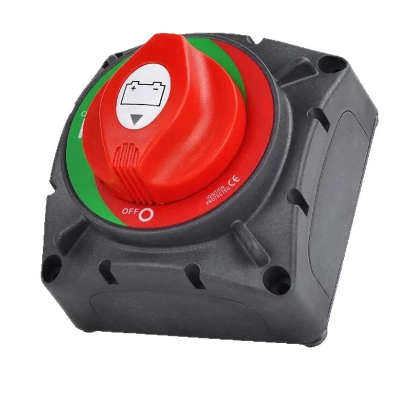 600A Interruptor de apagado de batería de 2 velocidades de automóvil de alta corriente Interruptor principal de apagado de batería modificado de automóvil RV