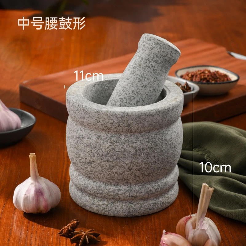 Mago de piedra mediano con tapa