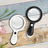 new pattern diameter Handheld read magnifier 10 Read Read newspapers high definition High power the elderly children