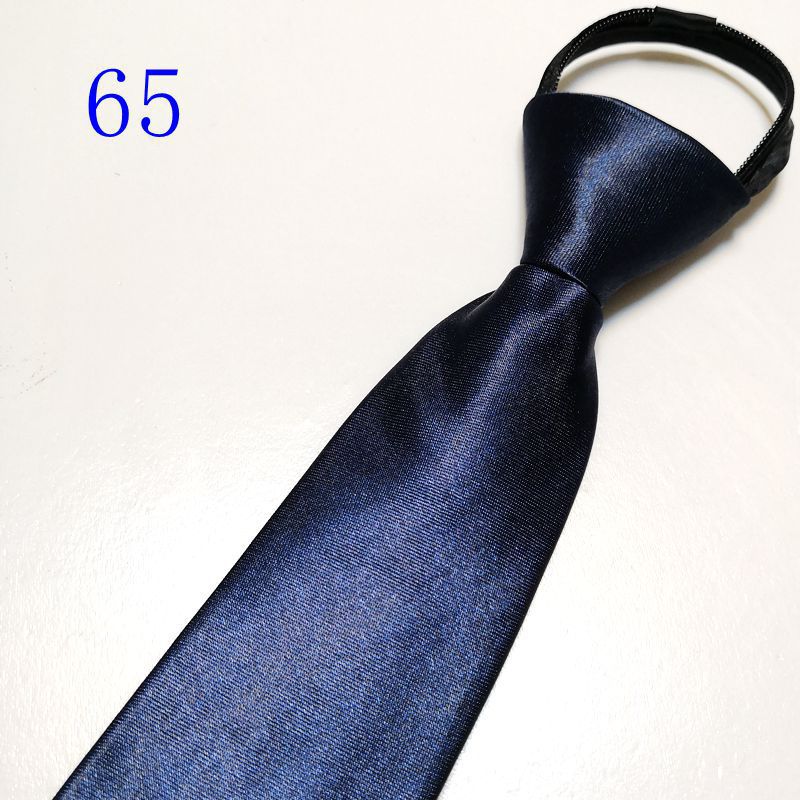 男士拉链新郎结婚红色8cm正装商务黑色免打结懒人易拉得蓝色_