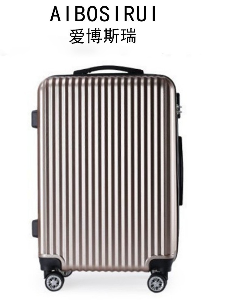 Procesamiento personalizado de la caja de tracción, rueda universal de gran capacidad, 20 pulgadas, 24 pulgadas, 28 pulgadas, maleta con cremallera a bordo