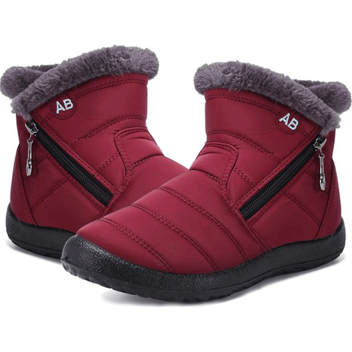 New elderly shoes, winter mother lined warm cotton shoes, thick snow boots, high-top women's shoes, soft soles, comfortable