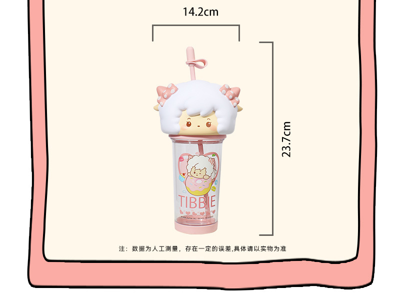 LXY10019喜羊羊與灰太郎樂飲吸管杯