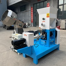 70型鱼饲料膨化机 宠物狗粮猫粮膨化设备 水产鱼饲料颗粒膨化机