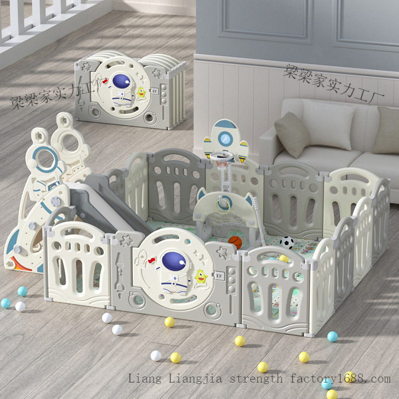 Baby Playpen Guardrail Indoor Home Baby Safety Fence Children's Crawling Mat Fence Amusement Park
