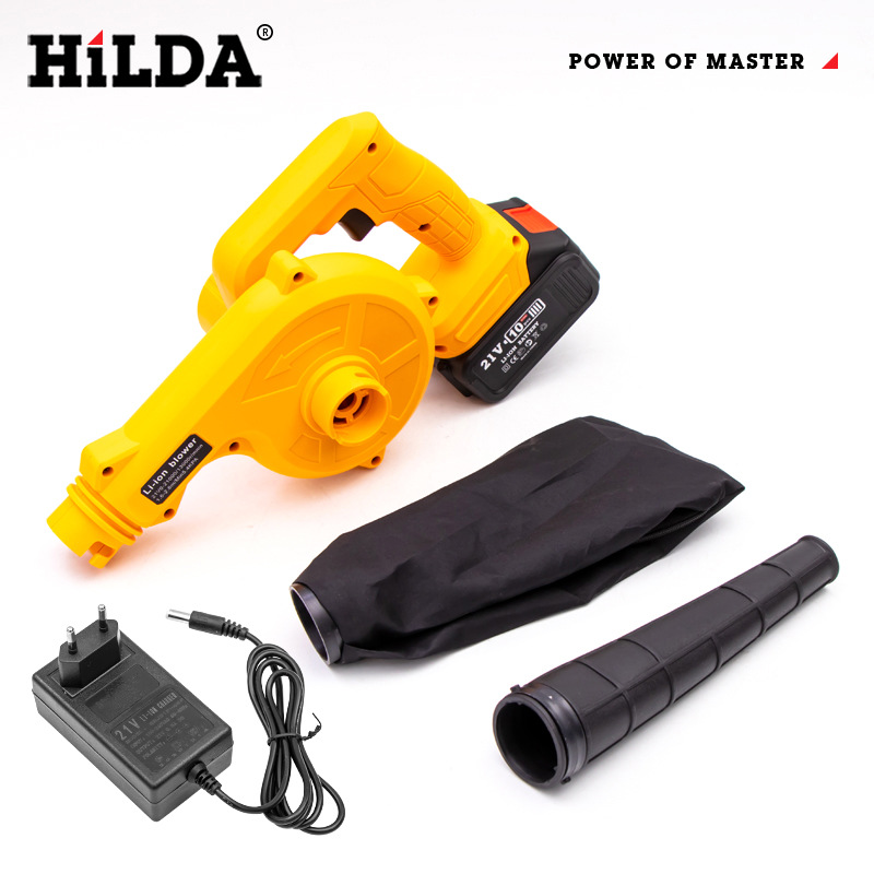 Soplador recargable HiLDA/Hilda, soplador de batería de litio, soplador de polvo pequeño industrial de alta potencia