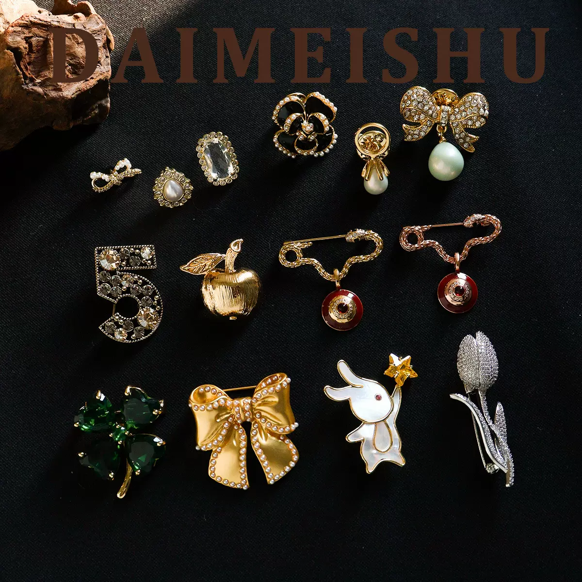 法式复古优雅气质百搭滴油山茶花胸针高级感轻奢时尚精致别针衣饰