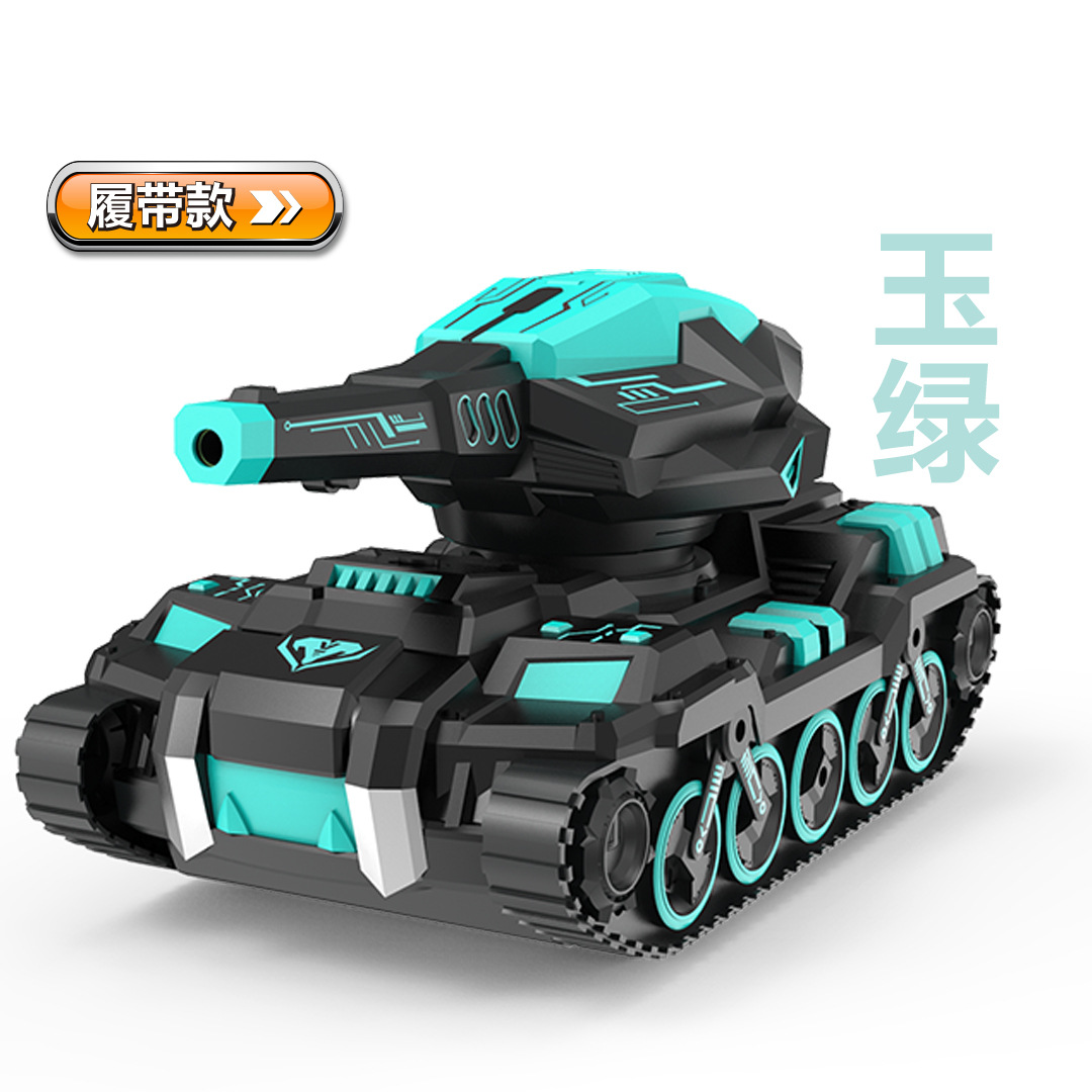 El Sensor de gesto de juguete de coche de control remoto transfronterizo puede lanzar una bomba de agua Gatlin Tanque de batalla giratorio de 360 °