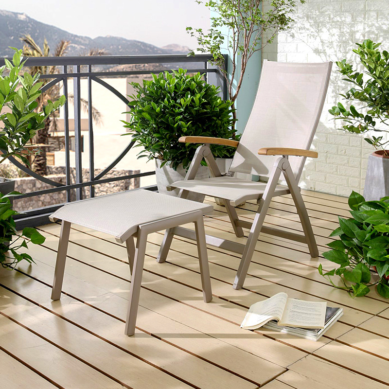 Plegable reclinable ajustable portátil Otoño e Invierno ocio al aire libre Silla de playa aleación Aluminio almuerzo siesta simple promoción image 1