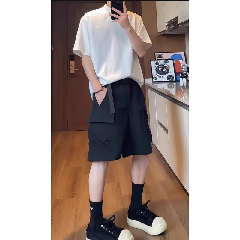 Trendy Brand Tooling Shorts Men's 2025 Summer New Arrival Multi-Pocket Loose All-Match Sports Casual Pants Men's Trendy
