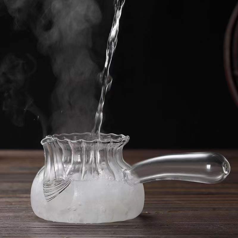 tetera de calor lateral de horno de cerámica eléctrica vidrio de alto silicio de silicio simple tetera de té doméstica resistente a altas temperaturas espesar té image 3
