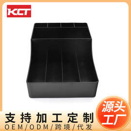 咖啡厅塑料杯架 收纳一次性纸杯吸管组合置物架奶茶店多功能杯架