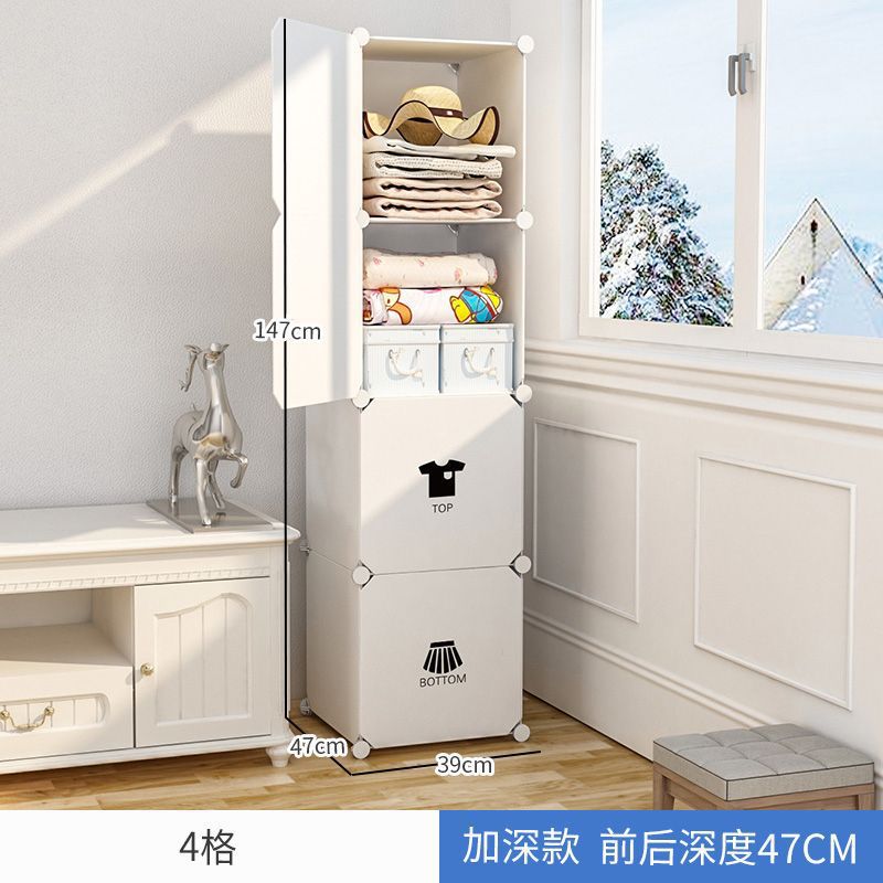 Fábrica de venta directa armario simple armario doméstico dormitorio alquiler de ropa de niños armario de montaje de tela