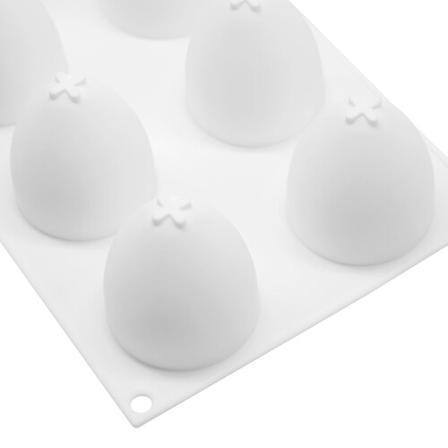 Easter mold three-dimensional egg semicircle mousse cake silicone mold baking utensils silicone mold