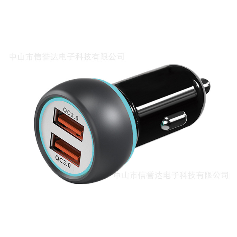 Manufacturer Qc3.0Led Indicator Light Pd36W38W48W Car Charger Dual Port A+C Plug Car Charging