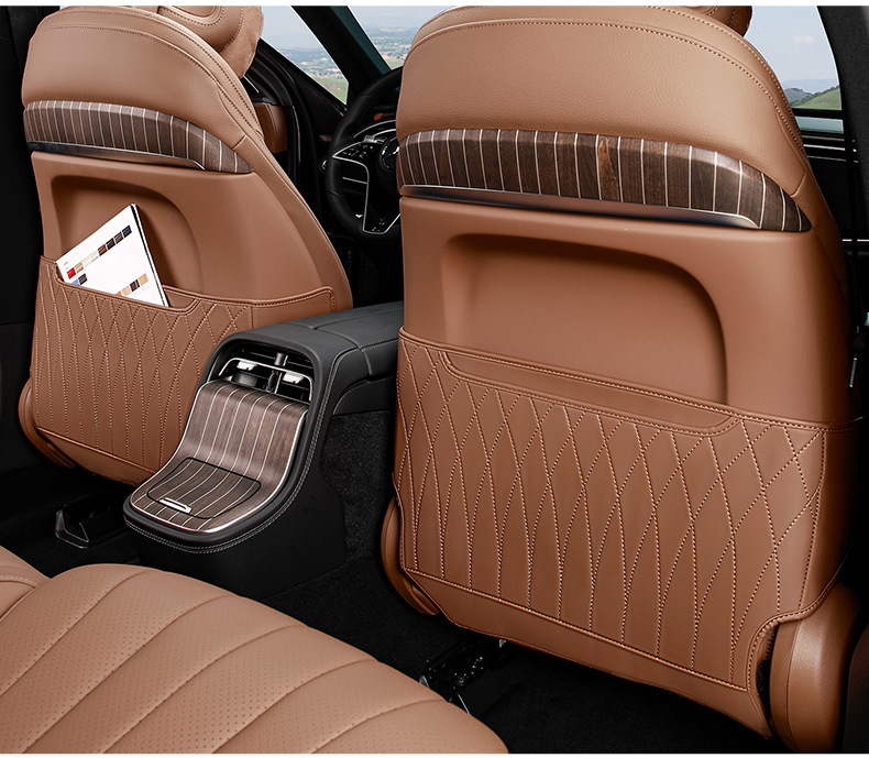 Applicable to Mercedes-Benz seat anti-kick pad E300L/GLC300l/C260l rear protective interior decoration E-class