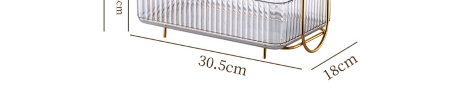 Light Luxury Cosmetics Storage Box Acrylic Dressing Table Desktop Lipstick Skin Care Products Bathroom Bathroom Storage Shelf O1CN01xi7YTg1oYb1BMyie4 !!2176765237