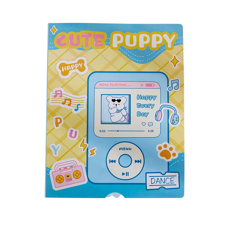 Cute Turn Four Palace Card Book de alto valor y gran capacidad Álbum de almacenamiento creativo Tarjeta pequeña estrella Álbum de ídolos Álbum