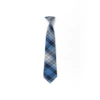(No need to fight)--Blue and white checkered tie