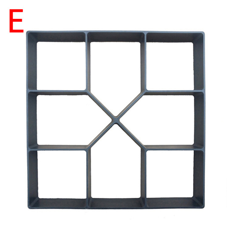 Venta caliente transfronteriza herramienta de modelado de piso de cemento baldosas de pavimentación de bricolaje molde de pavimento molde ventas directas de la fábrica