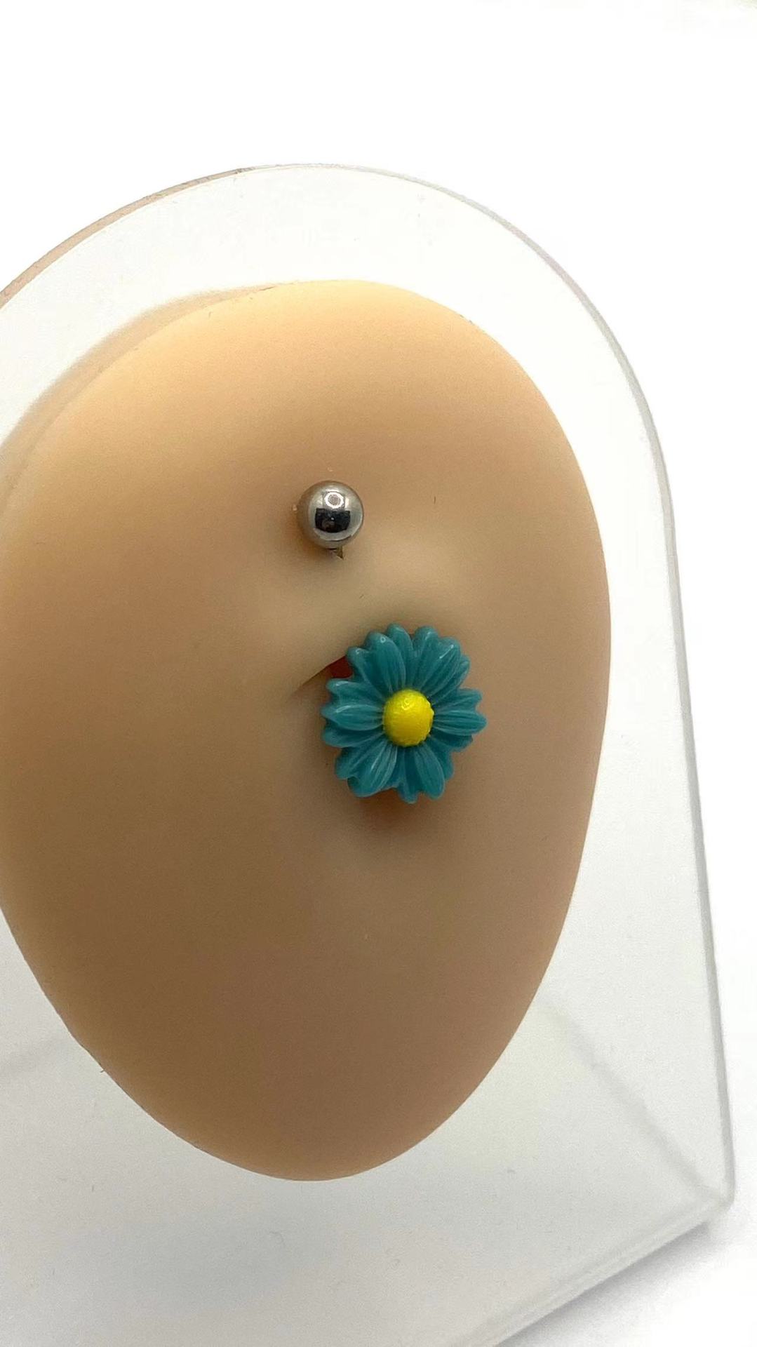 Sunflower Navel For Women, European And American Style, Sexy, Unique, Cute, Popular Online Niche Piercing Jewelry, New_voghion.com