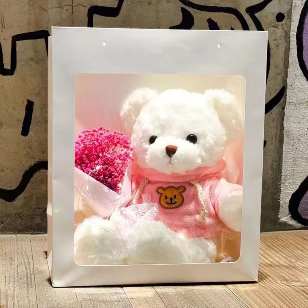 Regalos de cumpleaños juguetes de peluche muñeca novia para enviar a una chica especial Qixian Día de San Valentín