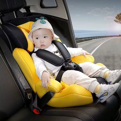 Child Car Seat for Infants and Toddlers from 9 Months to 12 Years Old, Portable and Easy to Use, Can Sit or Recline