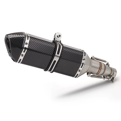 Motorcycle exhaust pipe Steel Middle Exhaust Pipe