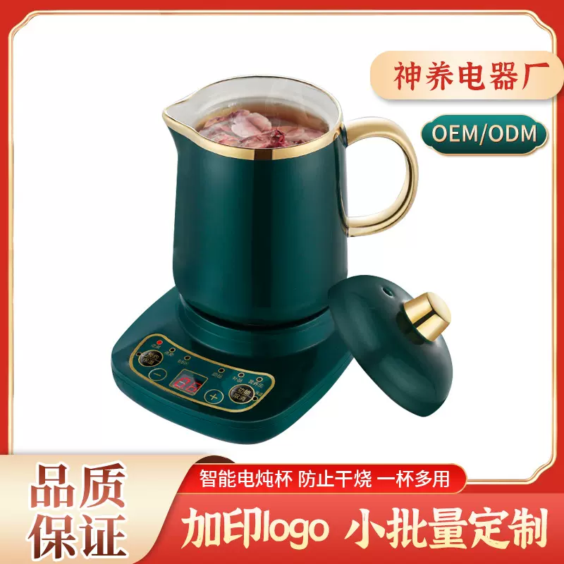 OEM电热杯定制养生杯礼盒礼品电炖杯煮粥杯小型养生壶贴牌订制