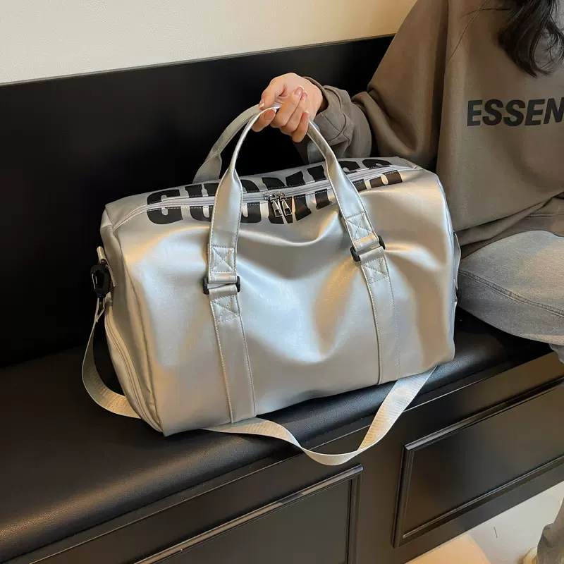 潮流运动健身包女干湿分离游泳训练袋大容量手提轻便套拉杆旅行包