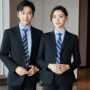 男女显瘦新款商务西服