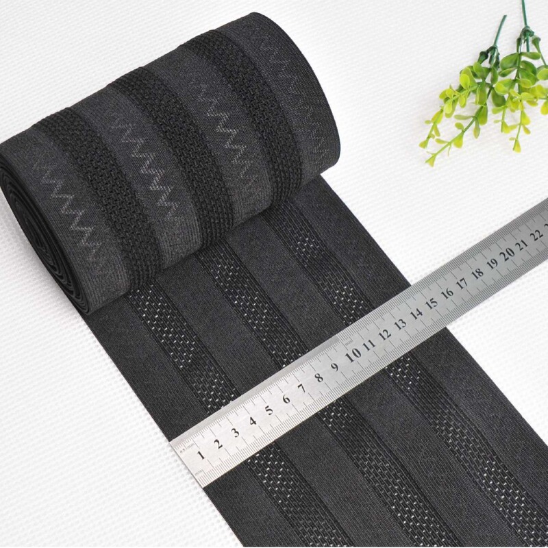 Xingtiansheng in stock Elastic Breathable Fish Silk Wide Elastic Band Fitness Body Shaping Belly Belt Body Waistline Pants Belly Belt